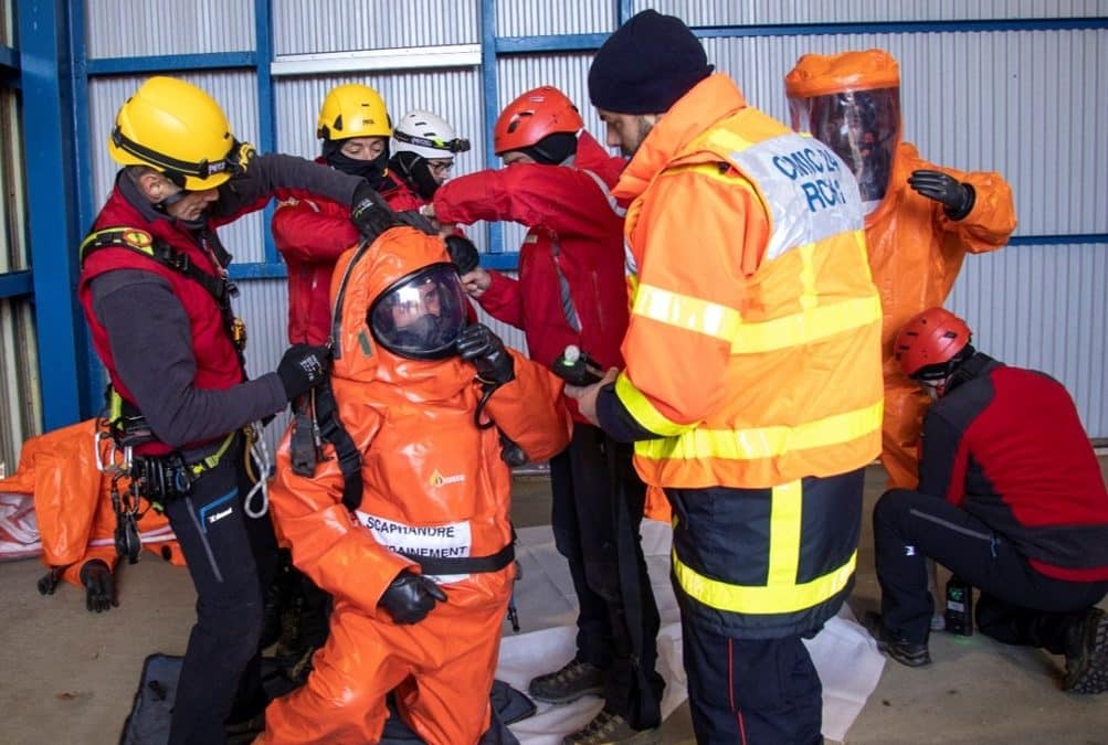 an exceptional exercise on the EURENCO Bergerac industrial platform